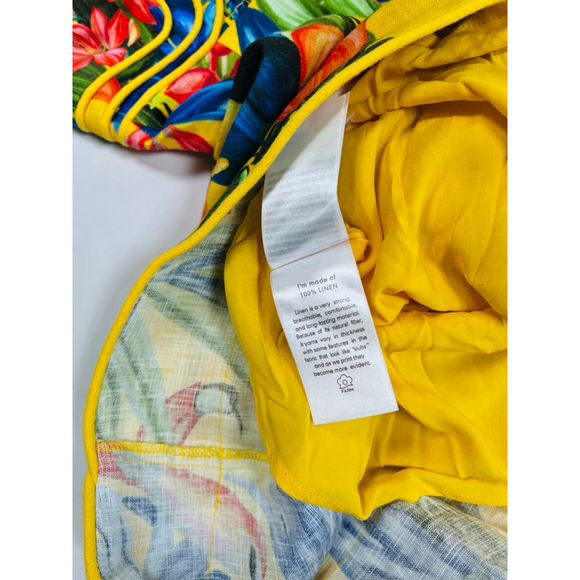 FARM Rio Tropical Yellow Mini Dress - Picture 8 of 12